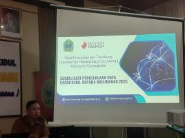 Sosialisasi Aplikasi Jaga Desa Oleh Sekretaris Daerah Kabupaten Gunungkidul